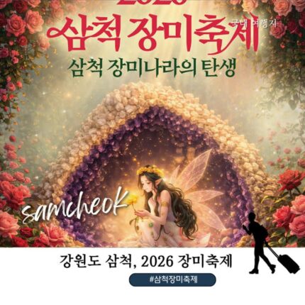 강원도 봄축제 추천 2026 삼척 장미축제 일정 가수 라인업 주차장 총정리 삼척 가볼만한 곳