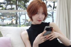 이세영, 블랙 스타일링으로 완성한 시크한 휴양지 무드