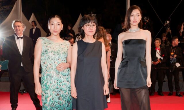 ‘도라’ 김도연, 안도 사쿠라, 정주리 감독 칸영화제 레드카펫 빛나는 순간 전격 공개!
