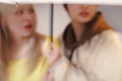 늑대의 유혹 강동원 우산씬 패러디한 숏컷 설윤