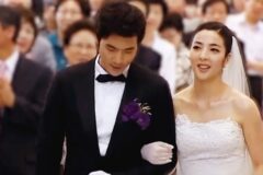 첫만남에 눈이 맞아 만난지 하루만에 키스한 연예인,비연예인 부부