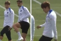“손흥민 따라했나?” 이강인 노란머리 변신…PSG 팬들 반응은