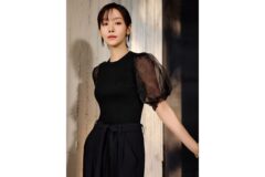 차주영, 올블랙 룩으로 완성한 고급스러운 분위기