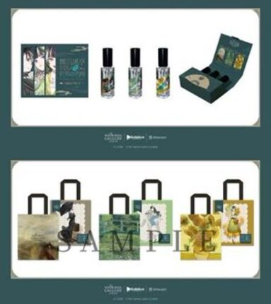 홀로라이브 라덴, 런던 내셔널 갤러리와 첫 협업 굿즈 출시
