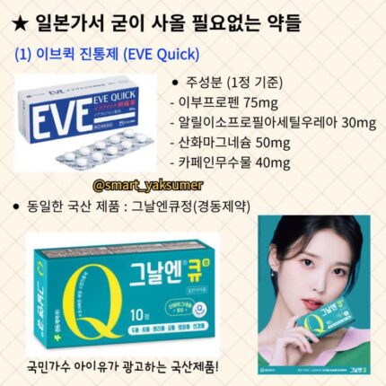 일본가서 굳이 사올 필요없든 약들