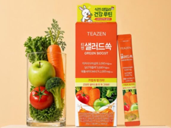 [리얼푸드] 식이섬유 3000mg…20가지 채소 담은 티젠 ‘샐러드쏙’