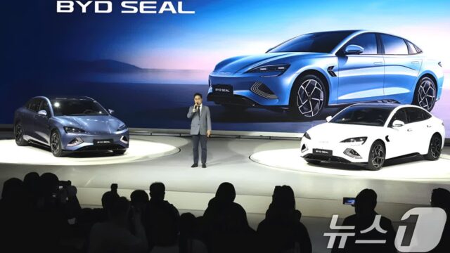 BYD, 수입차 4위 ‘깜짝 등극’…전기차가 순위를 바꿨다