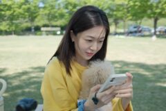 백진희, 반려견과 함께한 평화로운 하루…미소 짓게 만드는 일상