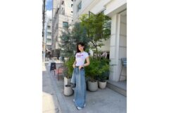 오연서, 화이트 티셔츠 하나로 빛난 데일리 패션