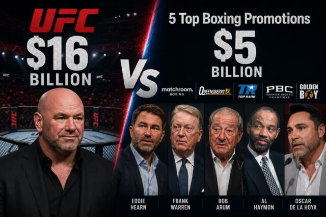 팩트로 확인하는 UFC vs 복싱 시장 규모 비교