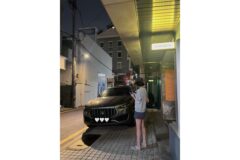 차주영, 밤거리에서도 빛난 내추럴 데일리룩