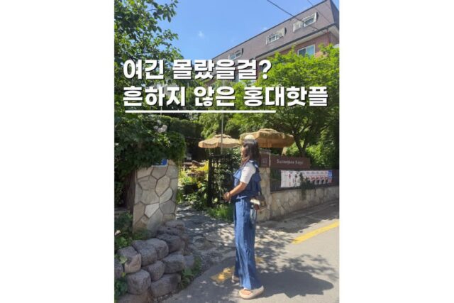 홍대놀거리 흔하지 않은 서울 이색데이트코스 갈만한3곳