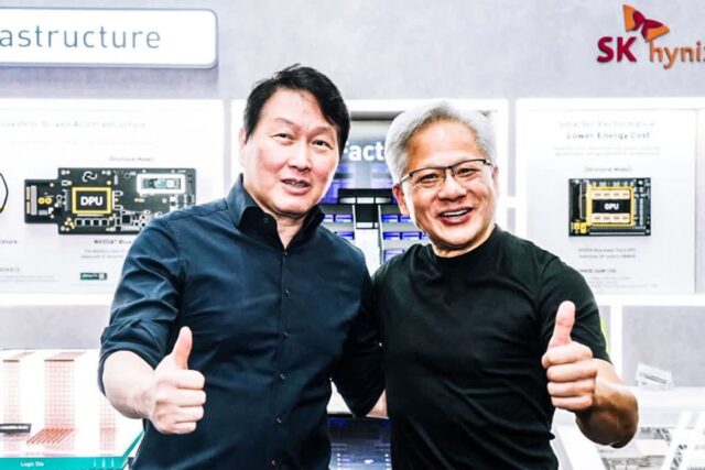 “주가 폭락? 오히려 기회” 젠슨 황, SK하이닉스와 AI 동맹 강화 선언!