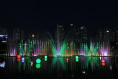 “이렇게 아름다운 20만 평 공원을 봤나요?”… 붉은 노을과 음악이 어우러지는 광주 수완호수공원 축제