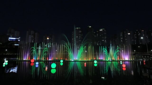 “이렇게 아름다운 20만 평 공원을 봤나요?”… 붉은 노을과 음악이 어우러지는 광주 수완호수공원 축제