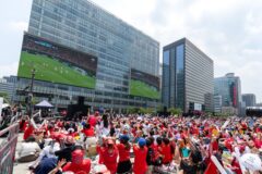 KT, 붉은악마와 광화문 월드컵 거리응원 가동…AI 기술 접목한 시민 축제