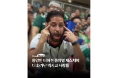 월드컵 경기장에서 벌어진 ‘눈 찢기’ 제스처에 한국사람 보다 더 화가난 멕시코 사람들