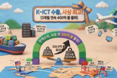 K-ICT 수출 477.9억 달러 역대 최고… 반도체·SSD 업고 3개월 연속 ‘400억 불’ 질주