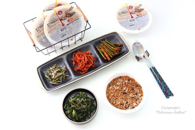 단백미 즉석밥 단백질 식단 아침 식사대용 고단백 식단