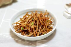 떫지 않고 감칠맛은 살린 ‘우엉조림 비법’