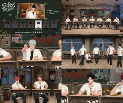 버추얼 아이돌 스킨즈, 매주 수요일 라이브 ‘스킨즈 하이 스쿨’ 첫 방송