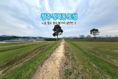 청주 정북동 토성 | 노을 명소이자 청주 볼거리 갈만한 곳