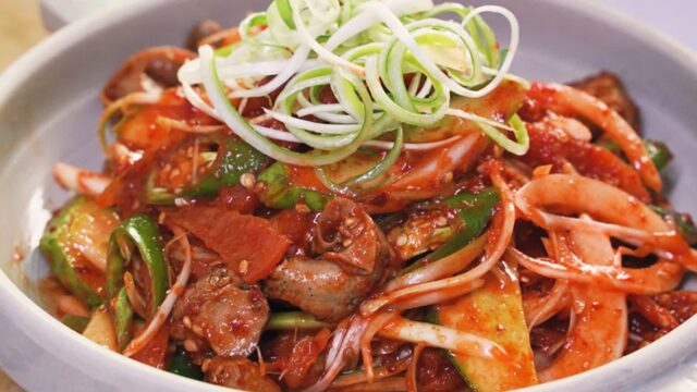 매콤새콤 양념장으로 맛있게 만든! 골뱅이무침 황금레시피
