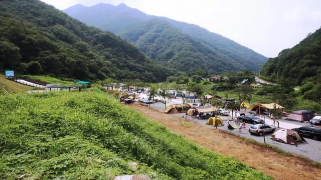 횡성군 병지방 오토캠핑장, 청정 자연 속 휴식 명소