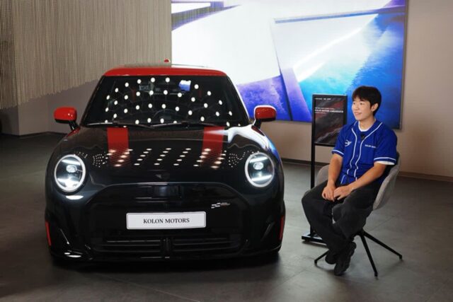 코오롱 모터스, MINI JCW 브랜드 앰배서더로 삼성라이온즈 김지찬 발탁