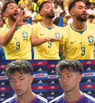 “언제적 브라질이야?” 도발한 일본선수 참교육한 쿠냐