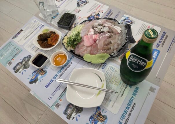 민어회철이니깐. 한점에서 노량진 회포장 후기