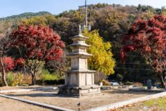 충북 단양 향산리 삼층석탑 숙소, 역사와 자연 모두 경험
