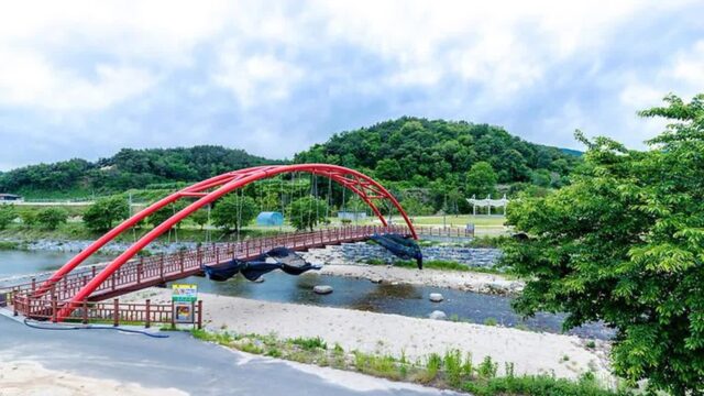 경북 소백산마을 캠핑장, 자연 속 물놀이 휴양지