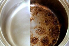 탄냄비 그냥 닦지 마세요! ‘이것’ 붓기만 하면 끝 탄냄비 쉽게 닦는법