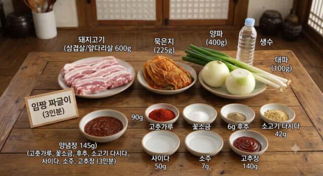 임짱 짜글이 레시피 대공개! 2만원 극락의 세계를 집에서 만나는 비법