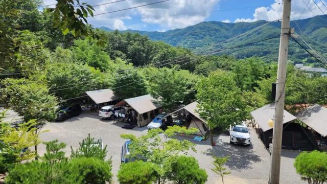 “해발 400m 아치산 중턱에서 진짜 자연을 느껴봐요”… 가족과 함께하는 캠핑 명소