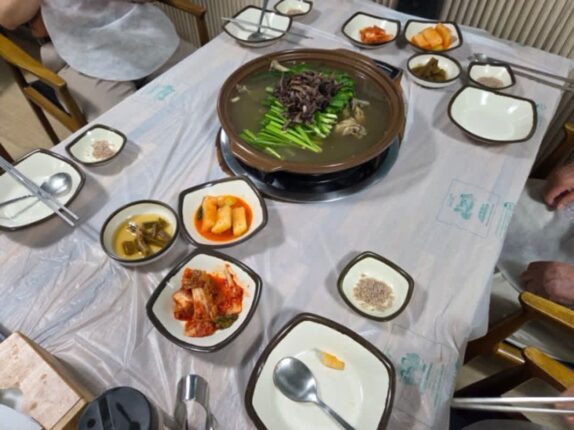 울진여행 울진 덕구온천 맛집. 백송삼계탕 몸보신