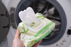 세탁기에 ‘물티슈’ 사용하면 골칫거리가 쉽게 해결 된다고?