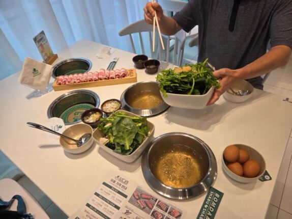 신풍역샤브샤브 찐맛집, 봄담아 이용꿀팁