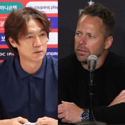 손흥민을 대하는 방식이 달랐다…홍명보와 LAFC 감독, 무엇이 달랐나