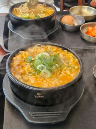 김포해장 하기좋은 장기동맛집 칠복장터 콩나물국밥&국수