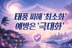 태풍 피해 ‘최소화’ 예방은 ‘극대화’로 준비하기