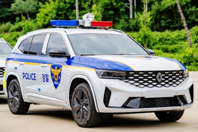 “경찰이 직접 선택했다” 르노 ‘그랑 콜레오스’ 순찰차 110대 도입
