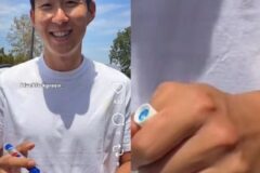 “좋은 아빠 되고 싶다”던 손흥민, 왼손 약지 반지의 정체는?!