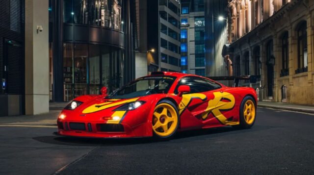 맥라렌의 가장비싼 모델? F1 GTR 10R 경매 출시