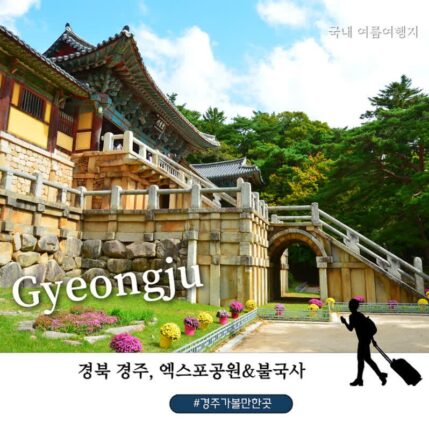 여름 휴가지 추천! 경주 가볼만한 곳 BEST 코스｜경주엑스포공원·불국사 석가탑 다보탑·석굴암까지 하루 여행