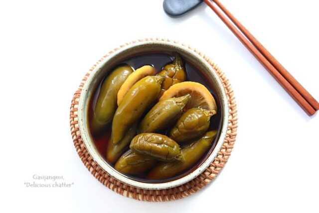 [2년 전 오늘] 퍼펙트 고추 장아찌 레시피 옥상텃밭 고추장아찌 만들기 채소반찬 고추요리