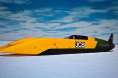 JCB 하이드로맥스 수소 내연기관으로 1600마력으로 653Km 기록 타이틀