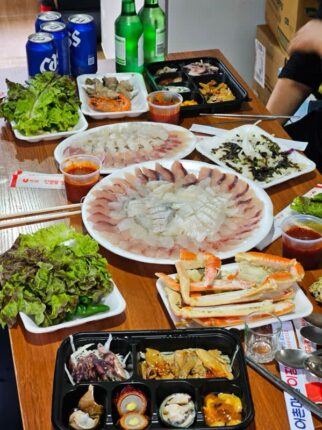 포항 죽도시장 맛집 푸짐하게 잘 나오는 갈릴리대게회식당 포장