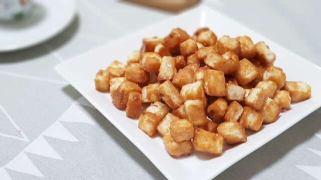 달콤 바삭! 카라멜 식빵팝콘 만들기